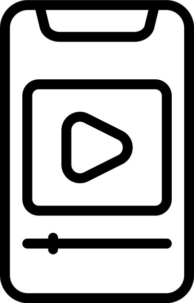 手机学习图标轮廓风格图片下载