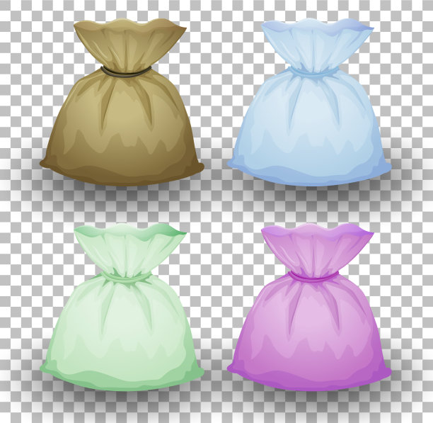 设置不同的颜色隔离袋图片下载