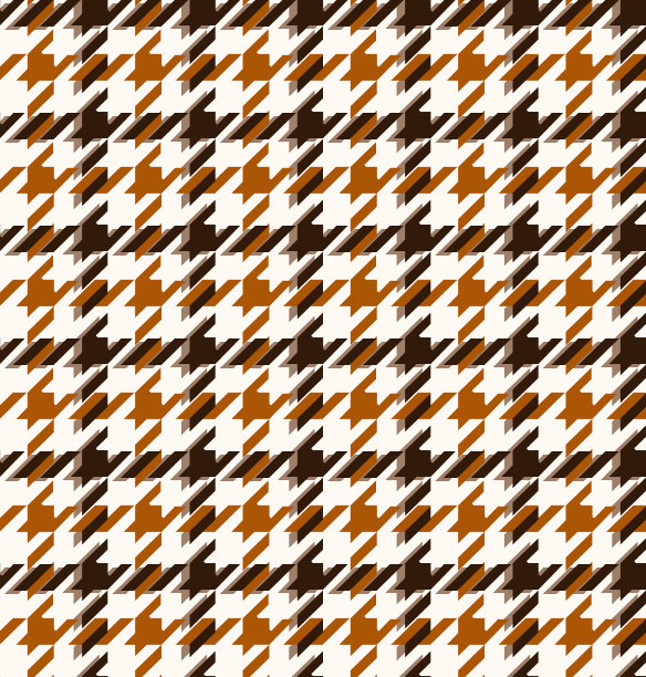 无缝犬牙花纹图案。撬棍打印说明。图片下载
