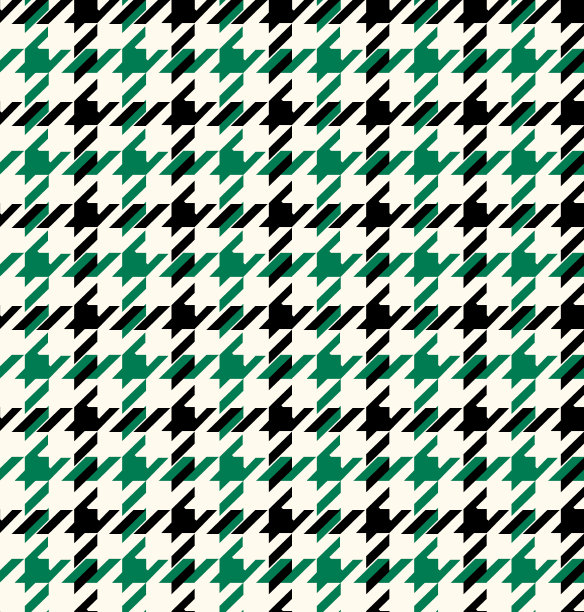 无缝犬牙花纹图案。撬棍打印说明。图片下载