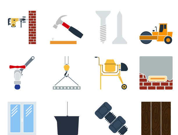 建筑图标设置图片下载