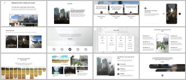 网站设计演示的模板图片下载