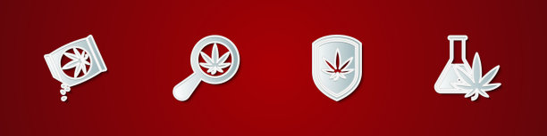 设置大麻或大麻种子放大镜图片下载