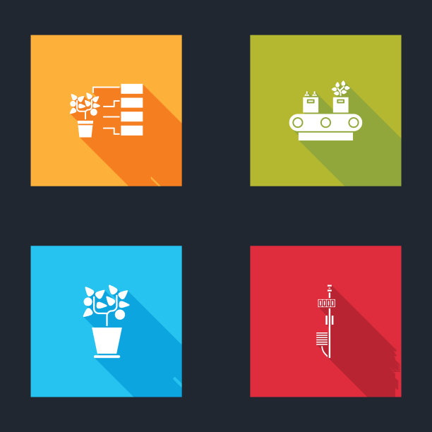 设置花分析输送带与箱厂图片下载