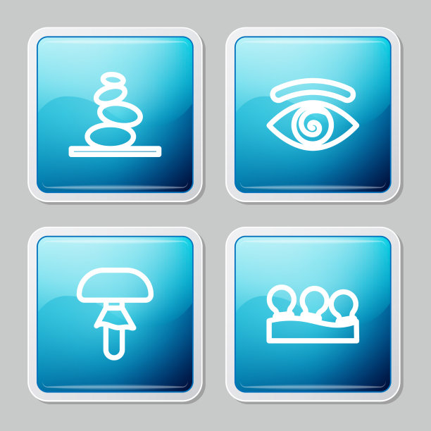 设置线堆栈热石头催眠蘑菇和图片下载