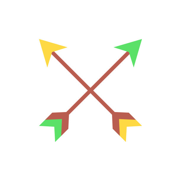 箭头颜色图标元素波西米亚颜色图标图片下载