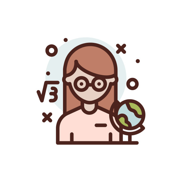 女性职业偶像孤立在白色图片下载