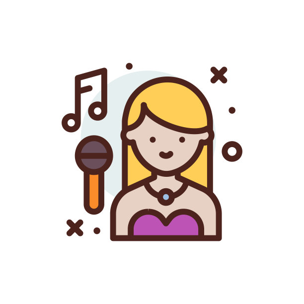 女性职业偶像孤立在白色图片下载