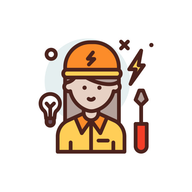 女性职业偶像孤立在白色图片下载