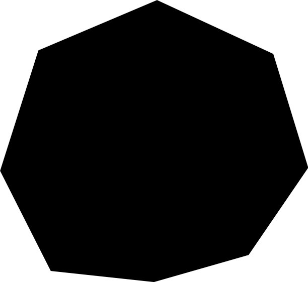 棱角几何的石头卵石形状简单基本图片下载