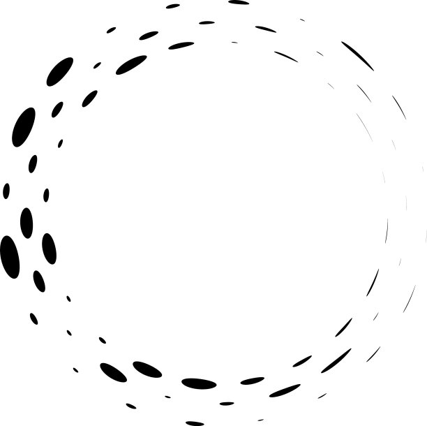 几何圆形螺旋和旋流图片下载