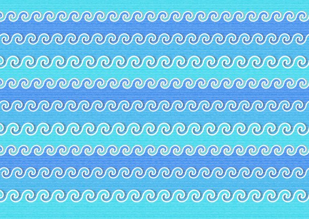 纸工艺风格波浪背景图片下载