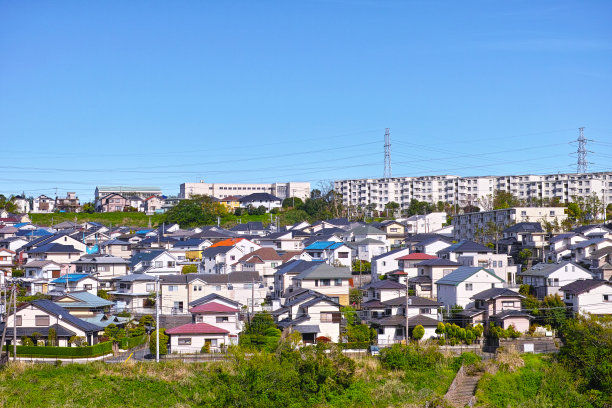 安静的住宅区图片下载