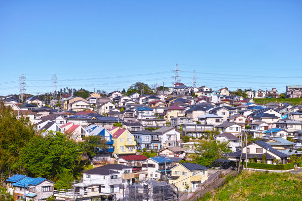 安静的住宅区图片下载