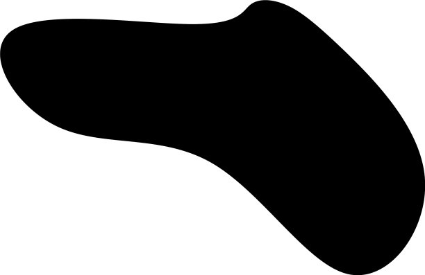 随机斑点，墨迹，卵石，石头剪影图片下载