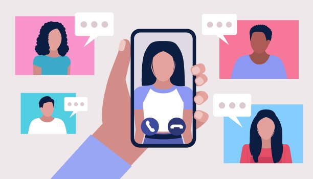 视频电话会议图片下载