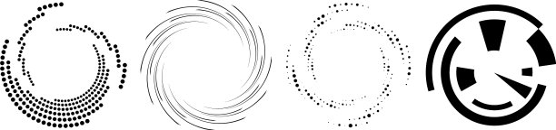 螺旋旋流元件设置旋转圆图片下载