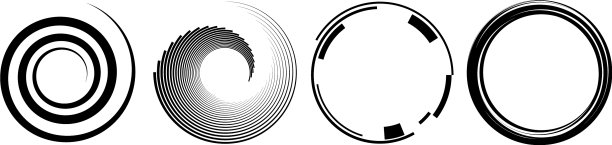 螺旋旋流元件设置旋转圆图片下载