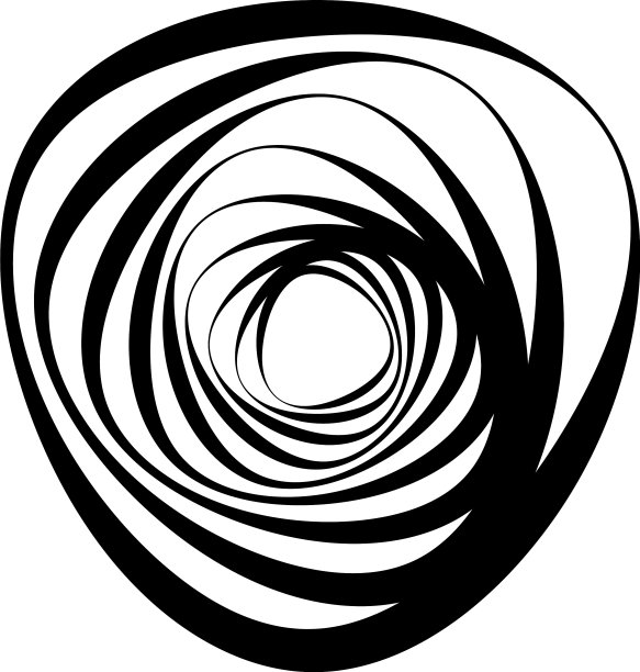 螺旋旋流单元集抽象图片下载