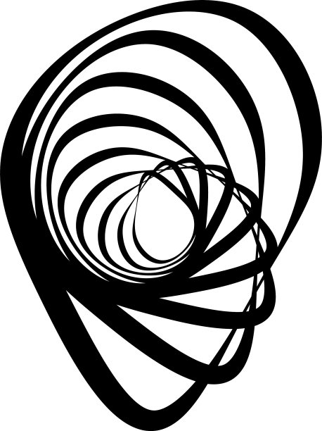 螺旋旋流单元集抽象图片下载