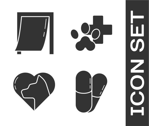 设狗和药丸门为宠物心与猫图片下载