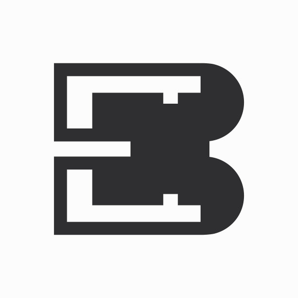 字母EB或BE标志设计图片下载