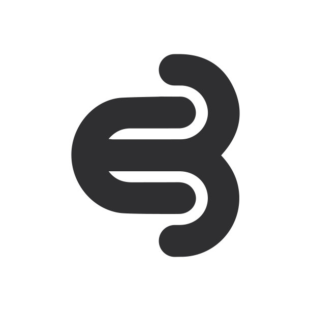 字母EB或BE标志设计图片下载