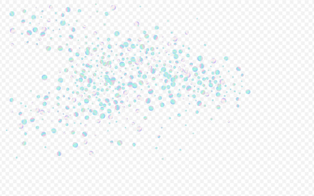 全息点效果透明背景图片下载