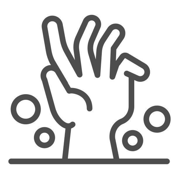 死者手下地面线标志万圣节图片下载