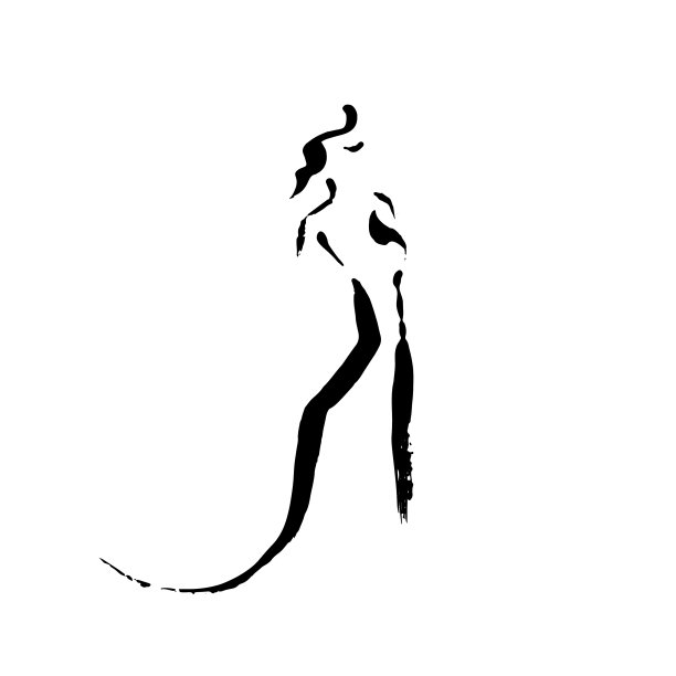 模板标志为美女产品抽象的女孩图片下载