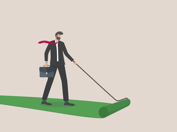 企业家或商人创造新的途径图片下载