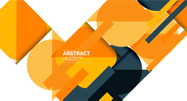 用简洁的几何抽象背景图片下载