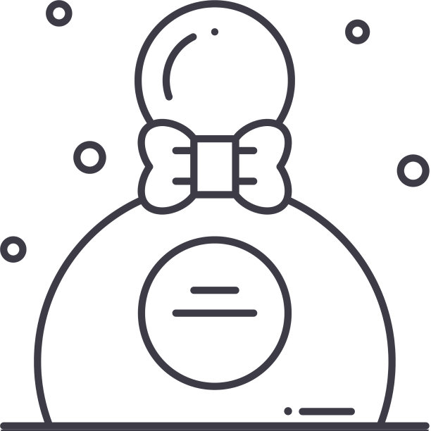 香水图像线性图标图片下载