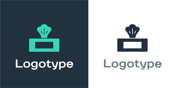 标志型湿擦包图标隔离在白色图片下载