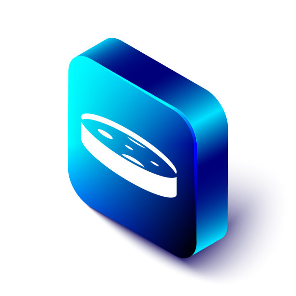 细菌图标分离的等距培养皿图片下载