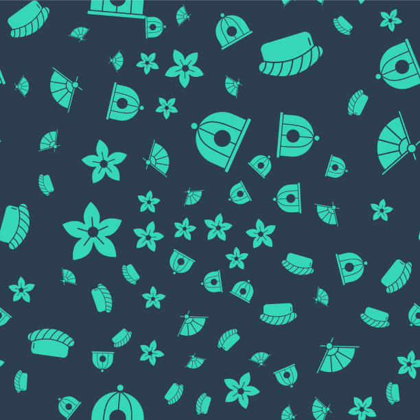 设置中国帽寿司荷花和纸图片下载