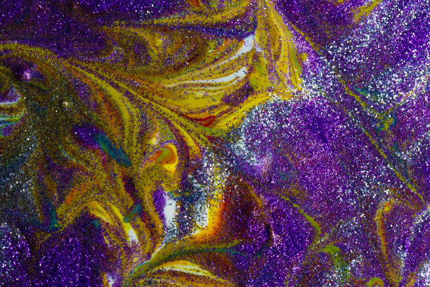 五彩缤纷的前卫的纹理。背景由许多纹理、形状和材料组成。图片下载