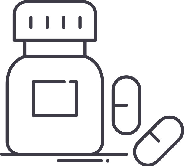 药标线形孤立细线图片下载