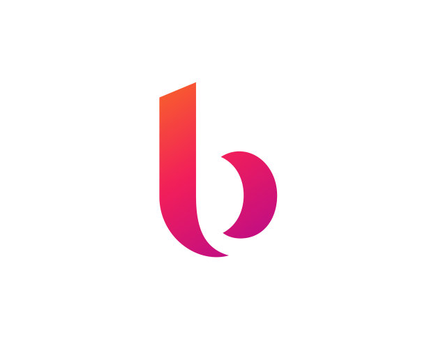 字母b标志图标设计模板元素图片下载