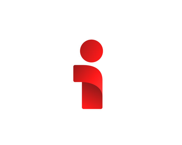 I字母Logo图标设计元素图片下载