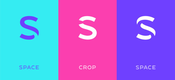 S字母极简Logo图标设计模板组合图片下载