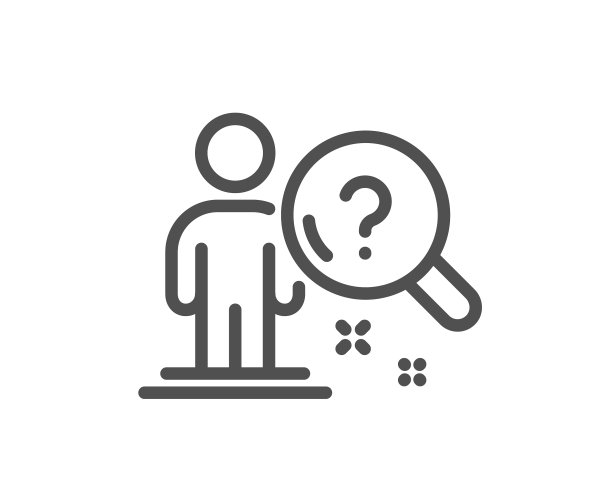 搜索员工线图标面试候选人图片下载