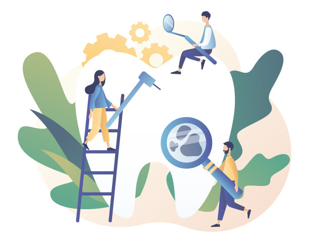 牙科诊所概念，口腔科和图片下载