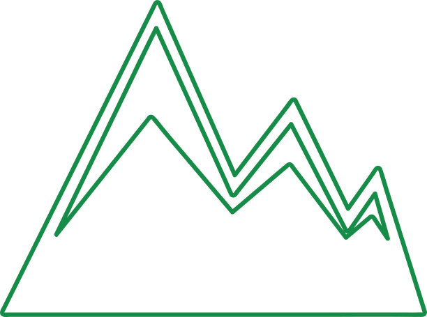 山地图标标识设计图片下载