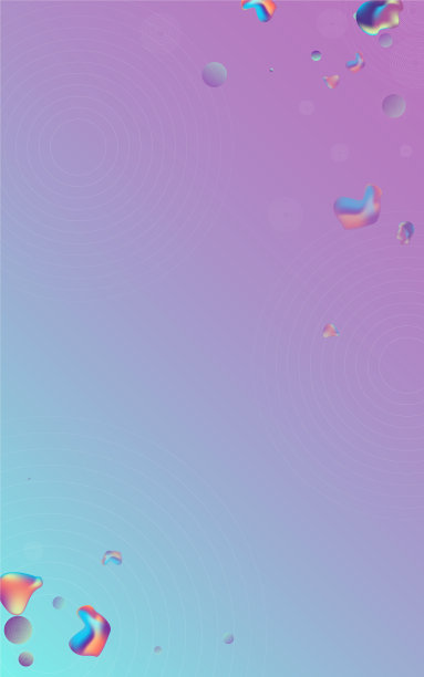 彩色全息喷溅蓝色背景图片下载