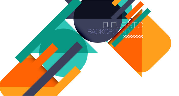 用简洁的几何抽象背景图片下载