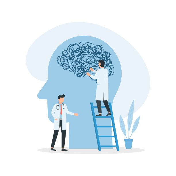心理治疗医生解开一个脑结图片下载