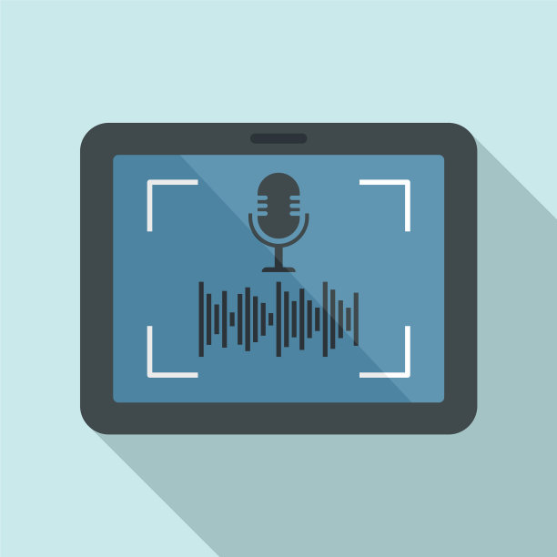 平板电脑屏幕记录图标扁平化风格图片下载