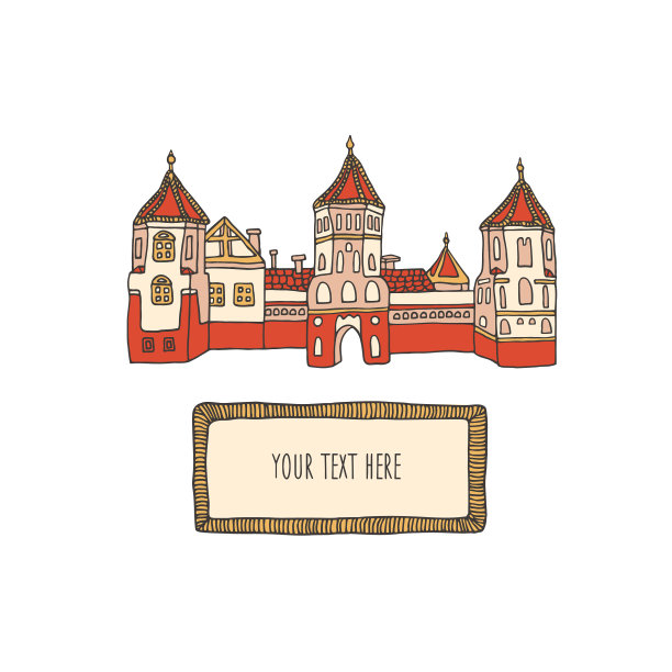 骑士和骑士精神的概念中世纪的城堡图片下载