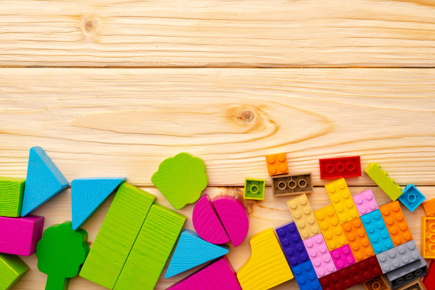 玩具构造师详细木制背景近景图片下载